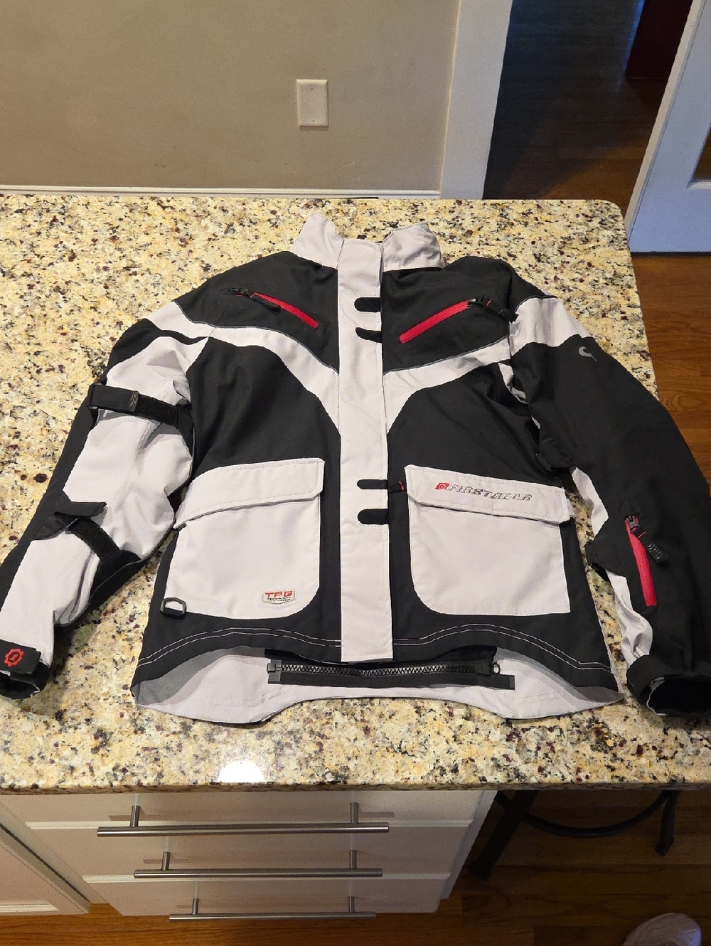 Firstgear TPG Technical Monarch Motorcycle Jacket With Inserts.